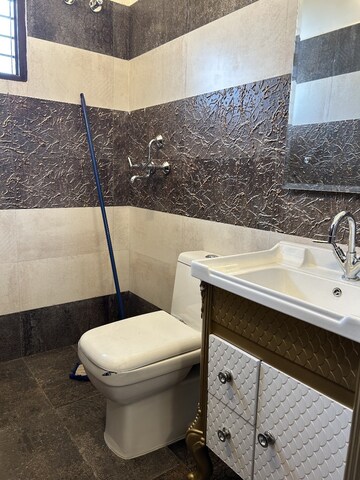 Bathroom in 2 BHK Apartment at Kharar Mohali Road – for Sale