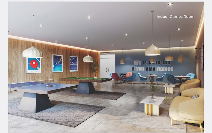 Living Room, vtp-cielo 2 Bedroom 824 Sq.Ft. Apartment In Bavdhan Pune 7693944