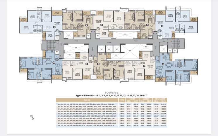 Exterior View, vtp-cielo 2 Bedroom 824 Sq.Ft. Apartment In Bavdhan Pune 7693944