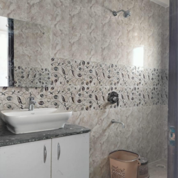 Bathroom in 3 BHK Builder Floor at Chattarpur – for Sale