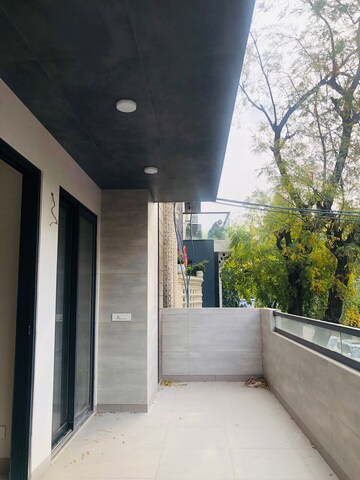 Balcony in 3.5 BHK Builder Floor at Ashok Nagar – for Sale