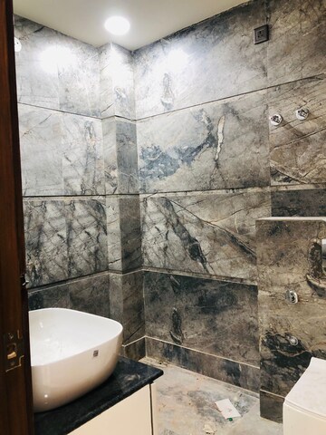 Attached Bathroom in 3 BHK Builder Floor at Ashok Vihar – for Sale