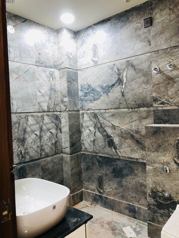 Bathroom in 3 BHK Builder Floor at Ashok Vihar – for Sale