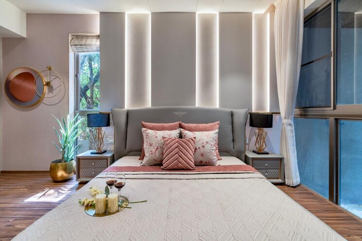 Bedroom, camp 4 Bedroom 3315 Sq.Ft. Apartment In Camp Pune 7694326