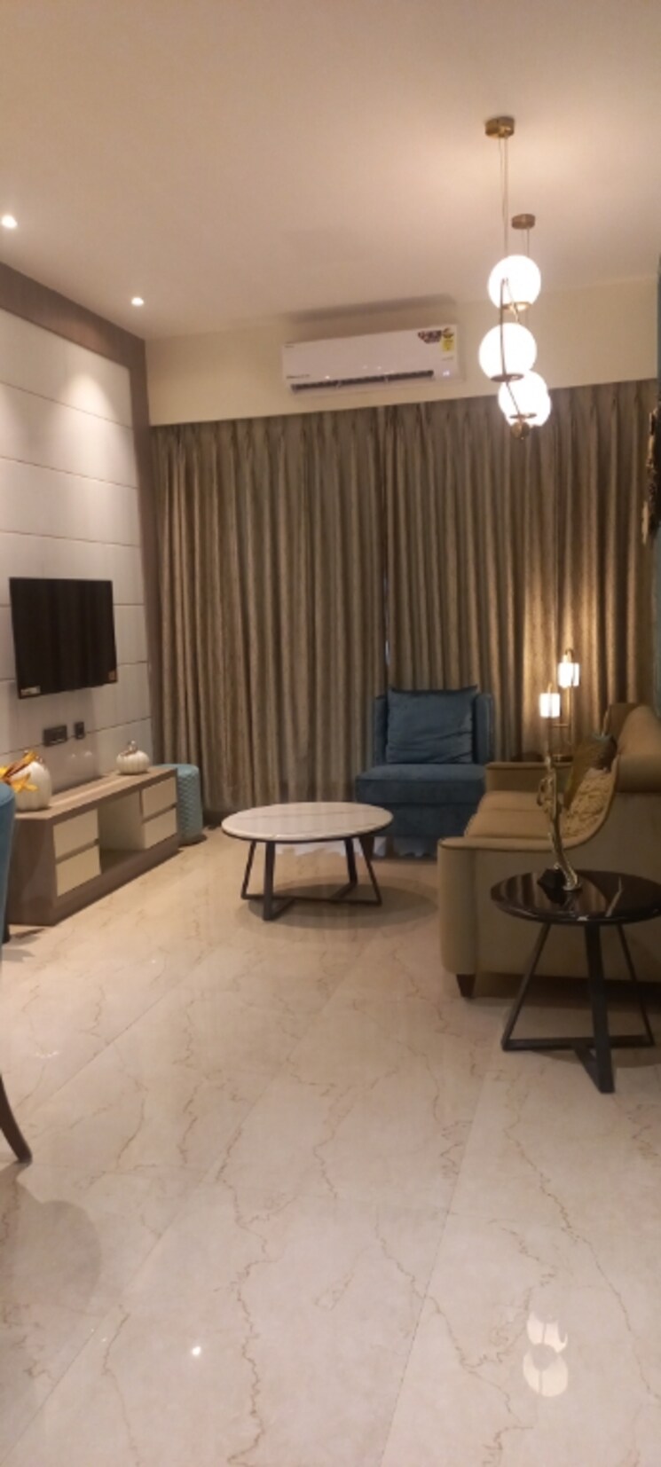 Living Room, n-rose-northern-hills 2 Bedroom 624 Sq.Ft. Apartment In Dahisar East Mumbai 7694469
