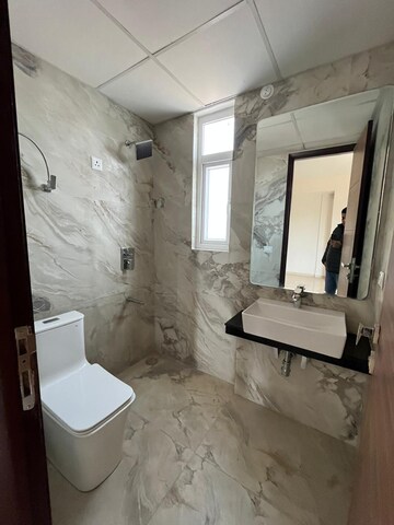 Bathroom in 2.5 BHK Builder Floor at Smart World Gems, Sector 89 – for Sale