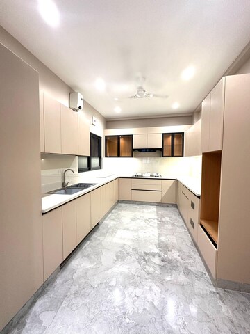 Kitchen in 4 BHK Builder Floor at Sushant Lok 3, Sector 57 – for Sale