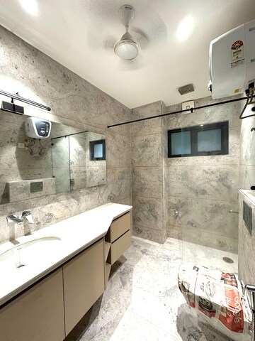 Bathroom in 4 BHK Builder Floor at Sushant Lok 3, Sector 57 – for Sale