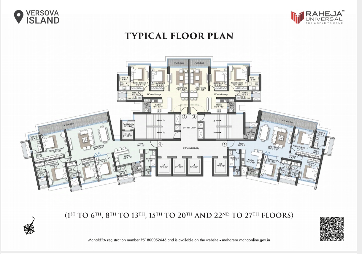 4 BHK Apartment For Resale in Raheja Exotica Cyprus Madh Island Mumbai  7695299