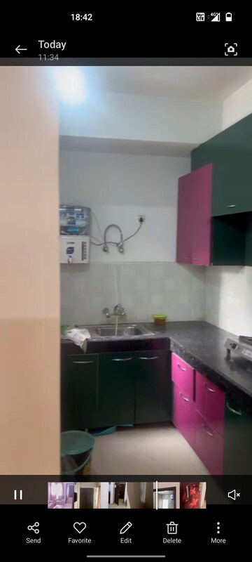 Kitchen in 1 BHK Apartment at Aditya Park Town, Mahurali – for Sale