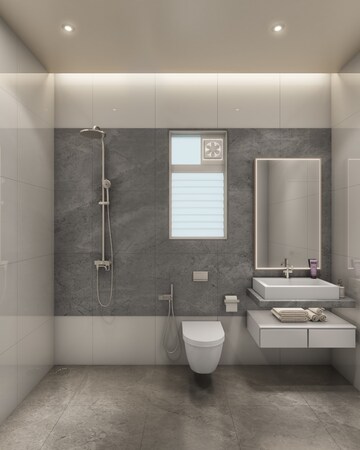 Bathroom in 2 BHK Apartment at Piramal Mahalaxmi, Mahalaxmi – for Sale