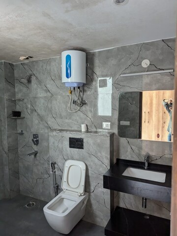 Bathroom in 2 BHK Apartment at Dharti Presidio, Malad West – for Sale