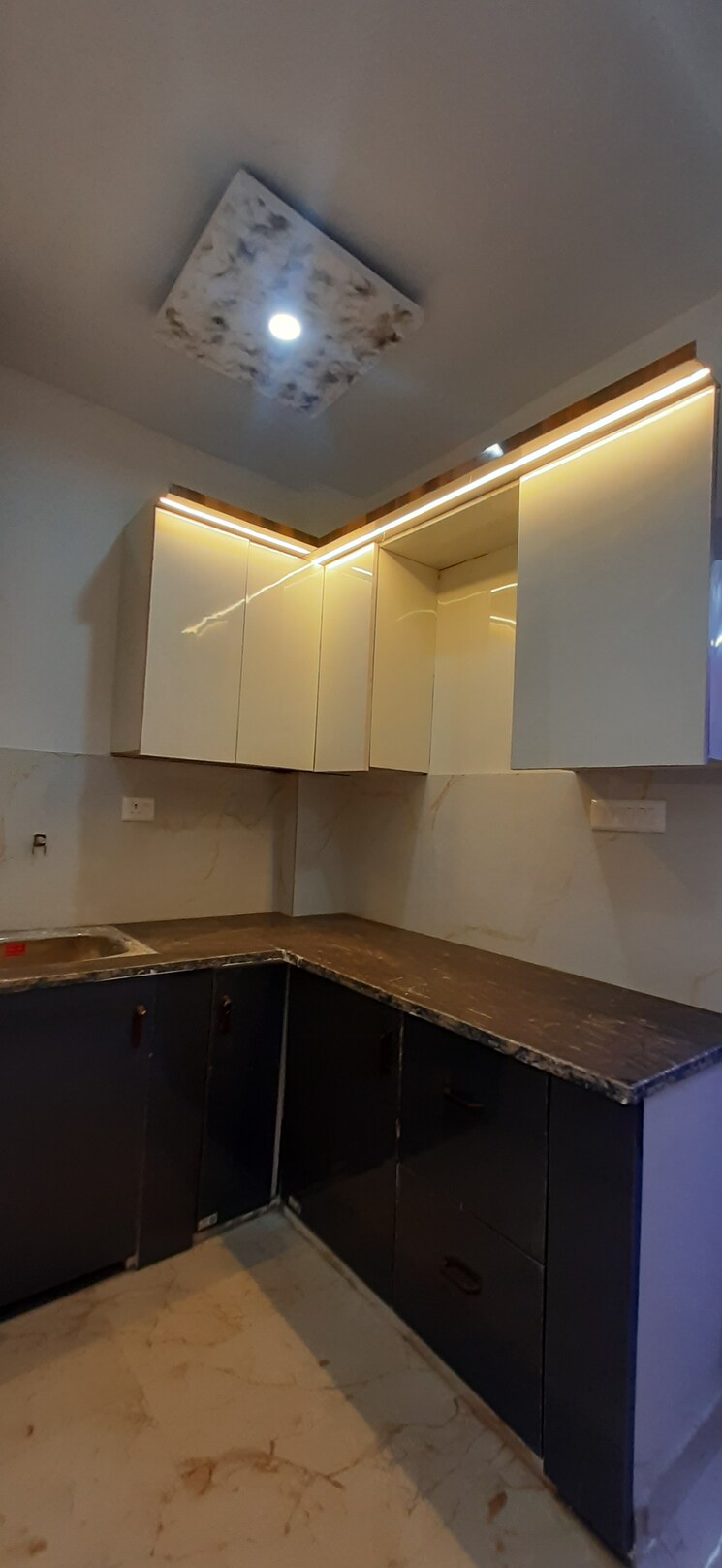 Kitchen, ankur vihar 2 Bedroom 650 Sq.Ft. Builder Floor In Ankur Vihar Delhi 7695791