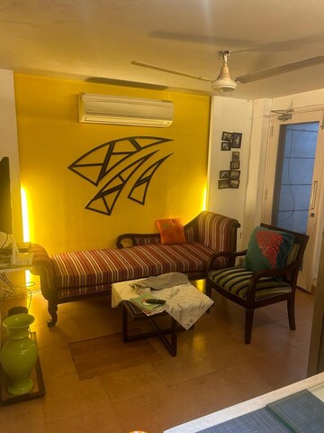Living Room in 4 BHK Apartment at Alaknanda – for Sale