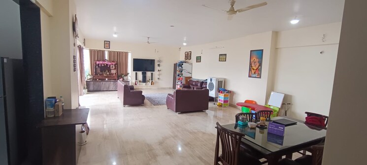 Living Room, marvel-zephyr 4 Bedroom 4355 Sq.Ft. Apartment In Kharadi Pune 7696056