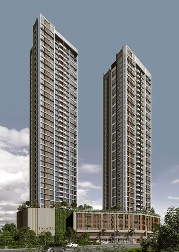 4 BHK Apartment – Exterior View View at Viceroy Savana, Kandivali East - for Sale