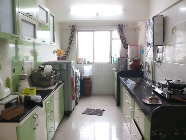 Kitchen, golden-nest 2 Bedroom 1250 Sq.Ft. Apartment In Lohgaon Pune 7696401