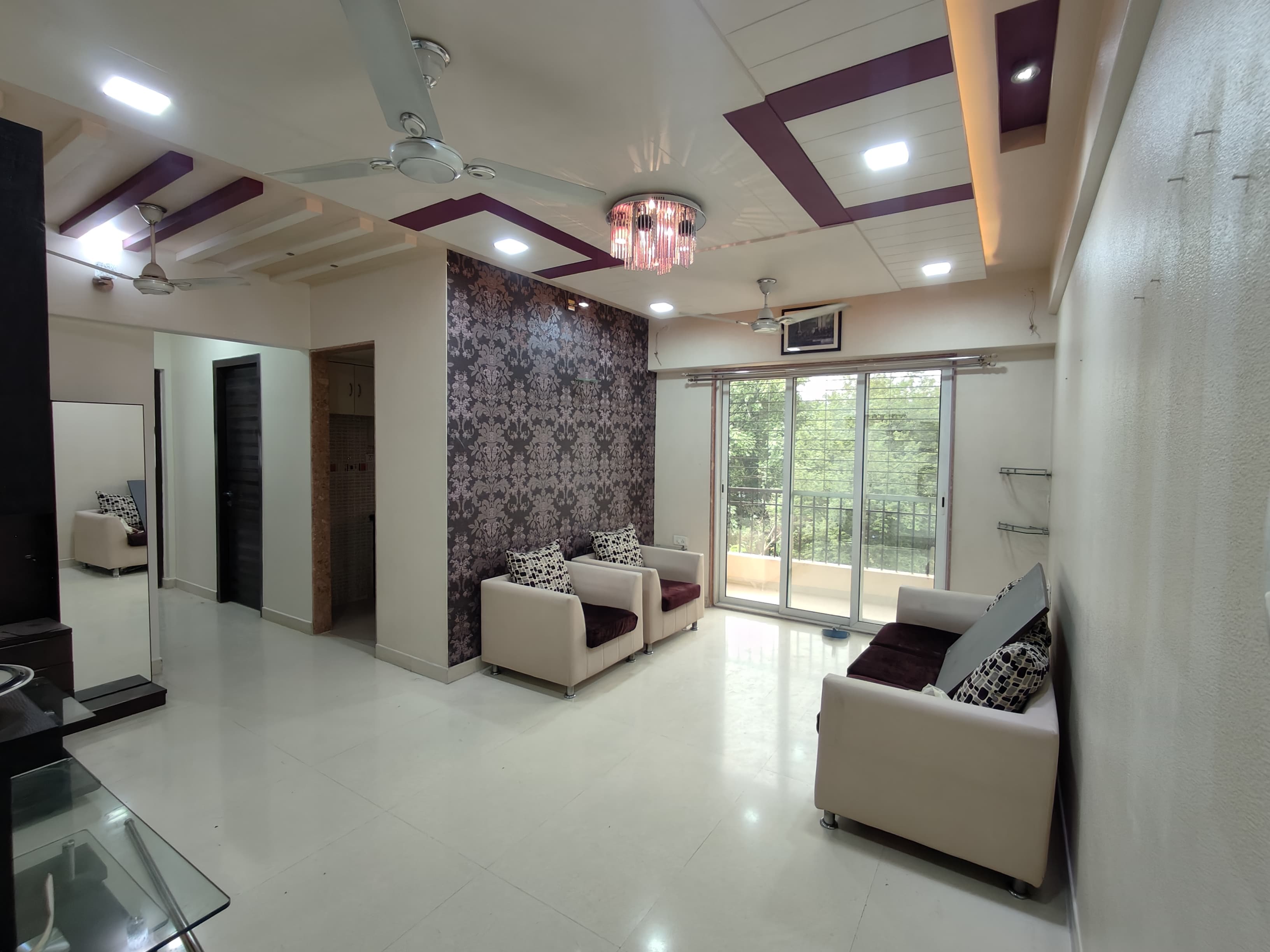 2 BHK Apartment For Rent in Raunak Unnathi Gardens Pokhran Road No 1 Thane  7696517