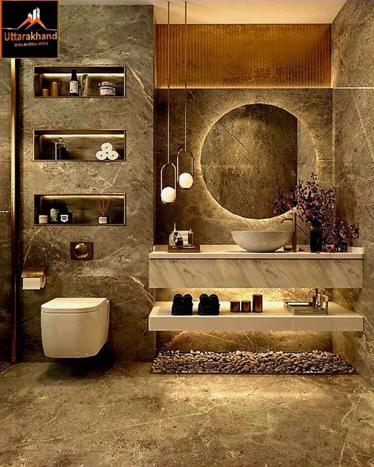 Bathroom, turner road 2 Bedroom 1100 Sq.Ft. Independent House In Turner Road Dehradun 7696775