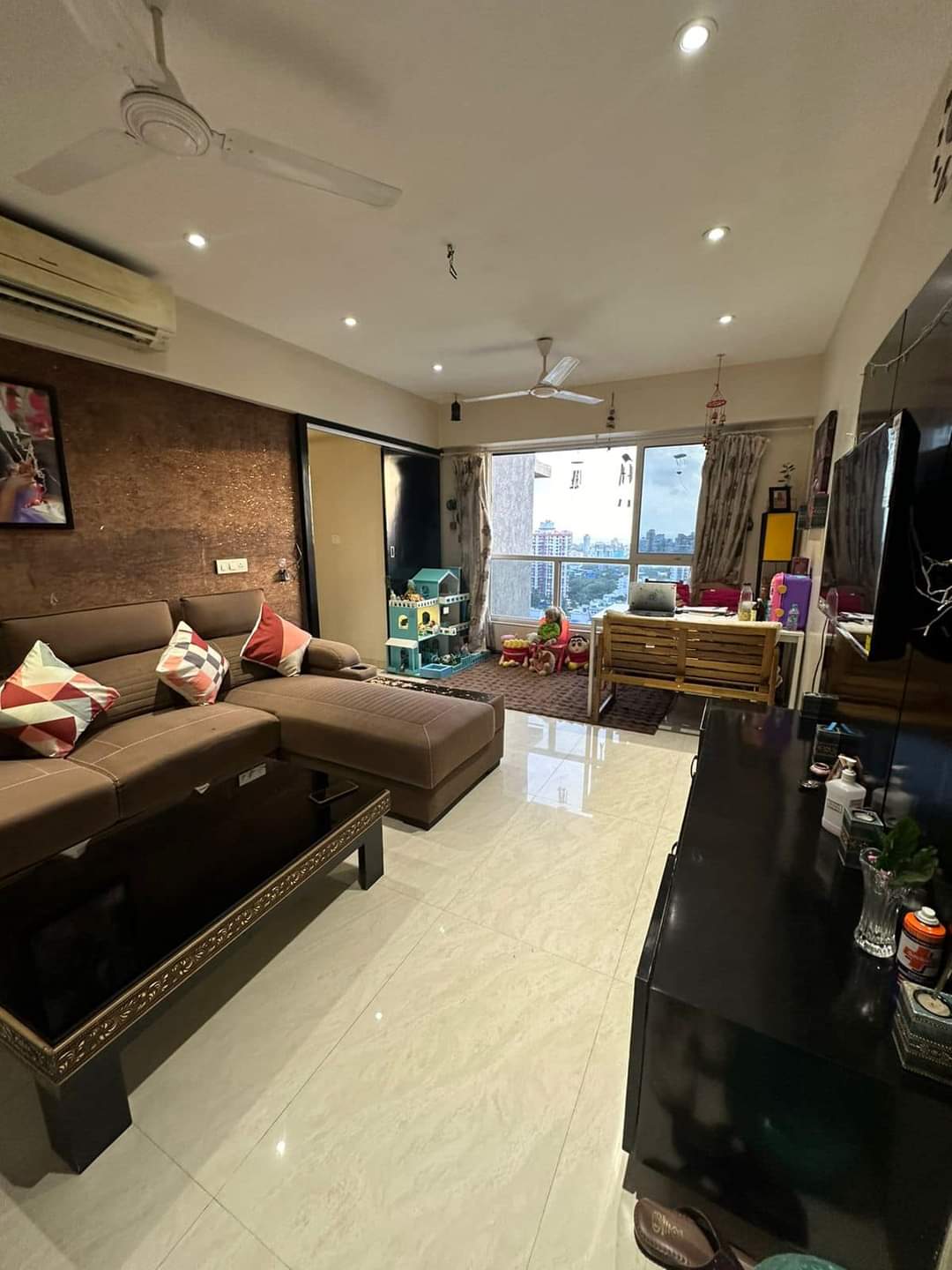 2 BHK Apartment For Rent in Gurukrupa Guru Atman Kalyan West Thane  7696793