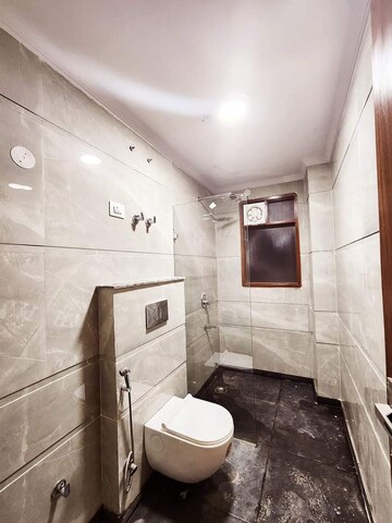 Bathroom in 3 BHK Builder Floor at Chattarpur – for Sale