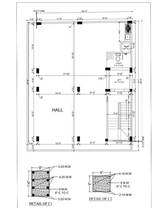 Commercial Showroom 1225 Sq.Ft. For Rent in Vishwas Nagar Delhi  7697081