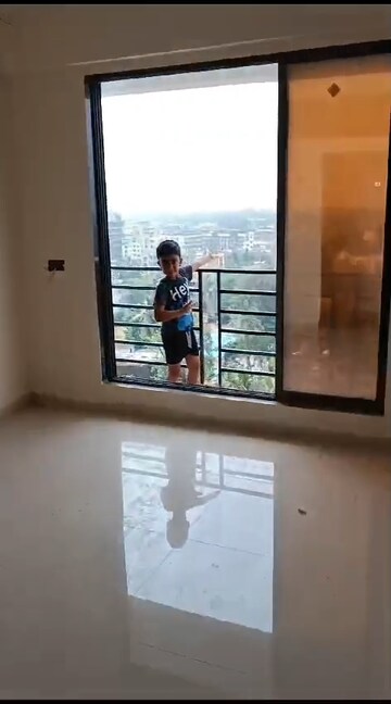 Master Bedroom in 1 BHK Apartment at Viva Ganga CHS, Nalasopara West – for Sale