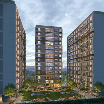 3 BHK Apartment – Exterior View View at Vesu - for Rent