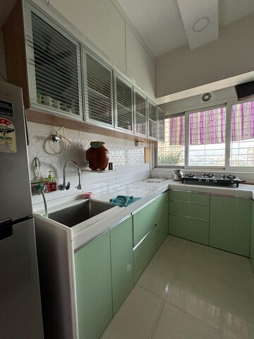 Kitchen in 2.5 BHK Apartment at Neelkanth Sunberry, Ghansoli – for Sale