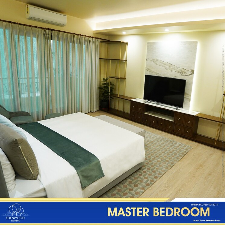 Bedroom, eros-edenwood-towers 4 Bedroom 2053 Sq.Ft. Apartment In Charmwood Village Faridabad 7697759