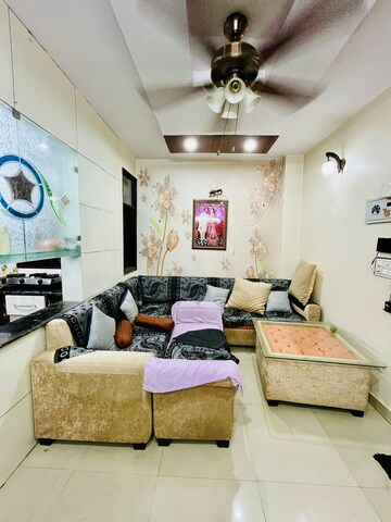 Living Room in 2 BHK Builder Floor at Dwarka Mor – for Rent