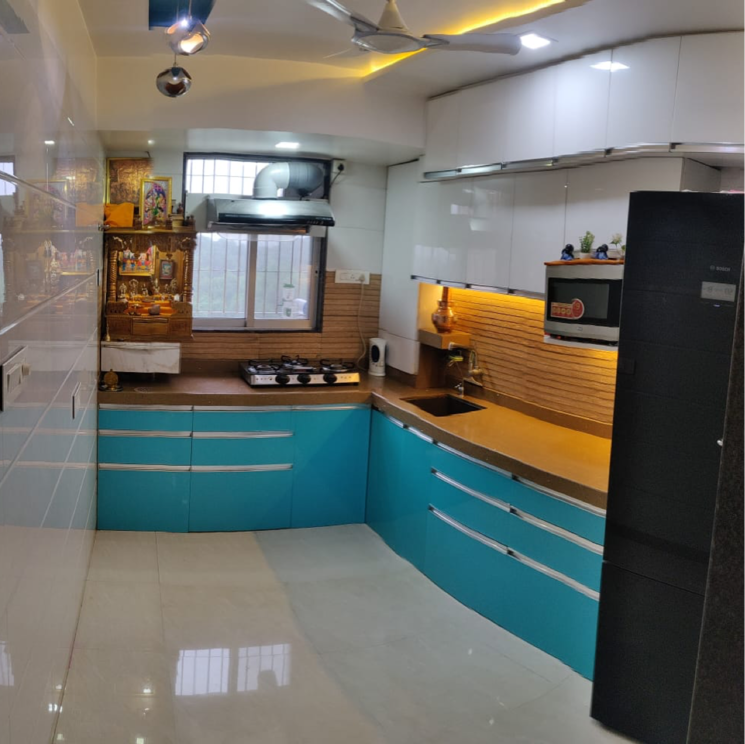 Kitchen, neelsidhi-prime 3 Bedroom 1300 Sq.Ft. Apartment In Panvel Sector 19 Navi Mumbai 7697881