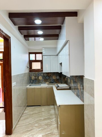 Kitchen in 3 BHK Builder Floor at Mahavir Enclave 1 – for Sale