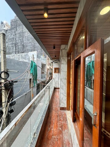 Balcony in 3 BHK Builder Floor at Mahavir Enclave 1 – for Sale