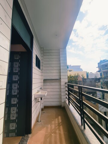 Balcony in 2 BHK Builder Floor at Dwarka Mor – for Rent