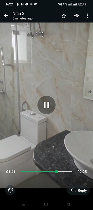 Bathroom in 3 BHK Villa at Chandra Panorama, Sushant Golf City – for Sale