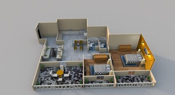 2 BHK Apartment – Exterior View View at Nandan Euphora, Vishrantwadi - for Rent