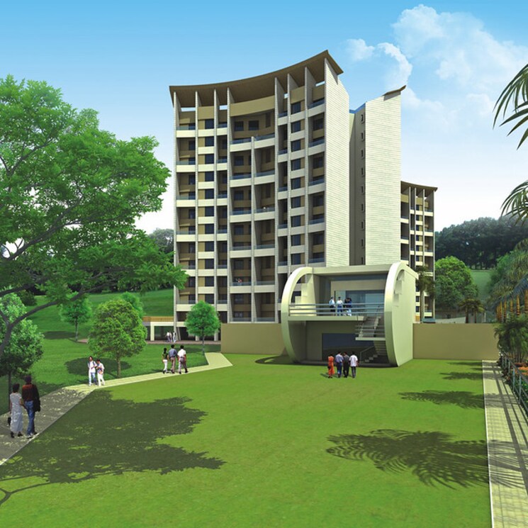 Exterior View, nandan-euphora 2 Bedroom 1150 Sq.Ft. Apartment In Vishrantwadi Pune 7699799