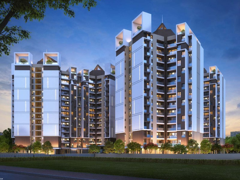 2 BHK Apartment For Resale in Krishna Amarillo Hinjewadi Pune  7700029