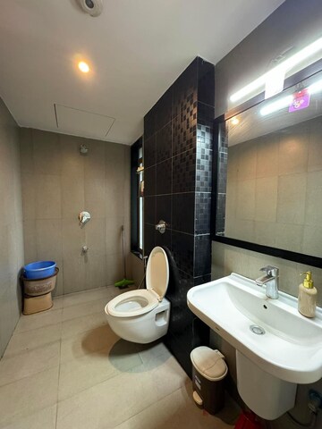 Bathroom in 3 BHK Apartment at Lodha Splendora, Ghodbunder Road – for Sale