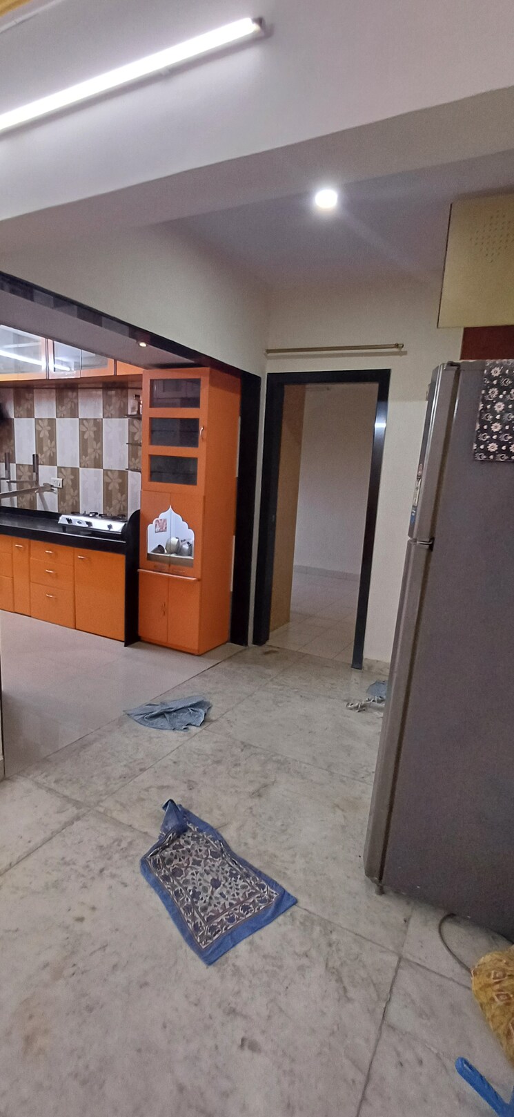 Kitchen, flower-valley-complex 2 Bedroom 700 Sq.Ft. Apartment In Khopat Thane 7700312