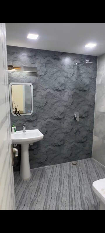 Bathroom in 2 BHK Builder Floor at Chattarpur – for Sale