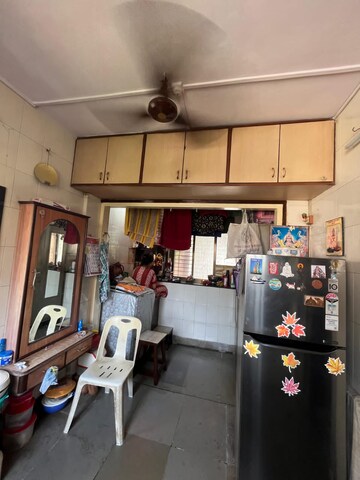 Master Bedroom in 1 RK Apartment at Jai Laxminarayan CHS, Mulund East – for Sale