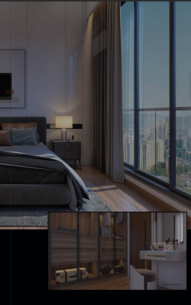 Bedroom, sahakar-vogue-77 4 Bedroom 1891 Sq.Ft. Apartment In Goregaon West Mumbai 7700788