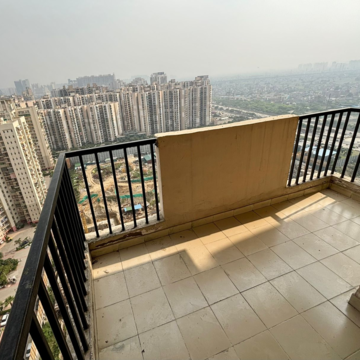 Balcony in 2 BHK Apartment at Gaur City 2 - 14th Avenue, Sector 16c Greater Noida – for Sale