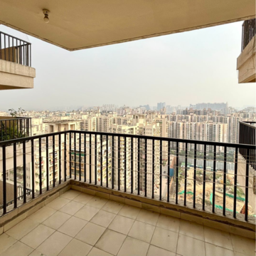 Balcony in 2 BHK Apartment at Gaur City 2 - 14th Avenue, Sector 16c Greater Noida – for Sale