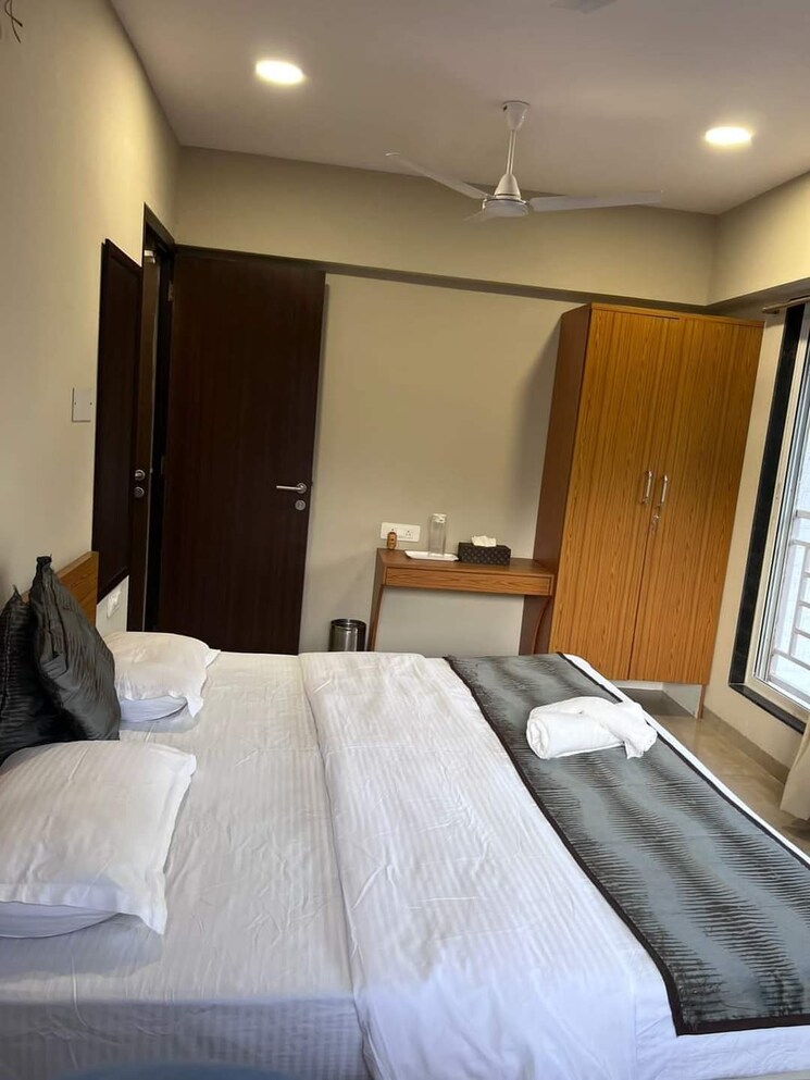 Bedroom, mahadev-samarth-garden 3 Bedroom 1350 Sq.Ft. Apartment In Bhandup West Mumbai 7700913