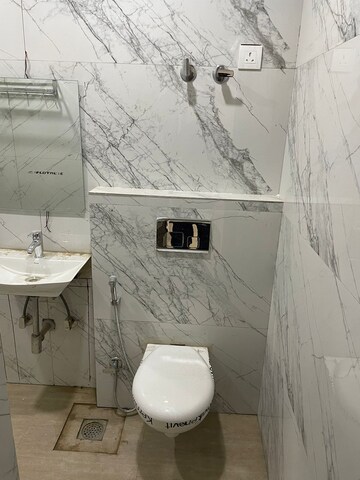 Bathroom in 4 BHK Builder Floor at Sushant Lok 2, Sector 57 – for Sale