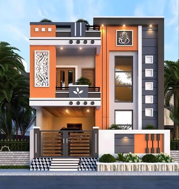4 BHK Independent House – Exterior View View at Electronic City Phase I - for Sale