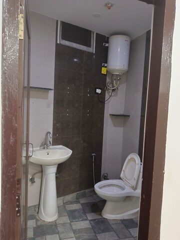 Bathroom in 1 BHK Builder Floor at Lajpat Nagar – for Rent